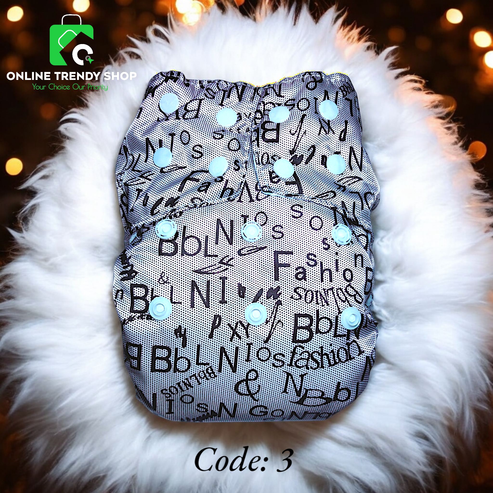 Photoroom-20251229_163321 ৩ পিছ প্রিমিয়াম ডাবল লিকেজ গার্ড ওয়াশেবল ডায়পার। - Image 1