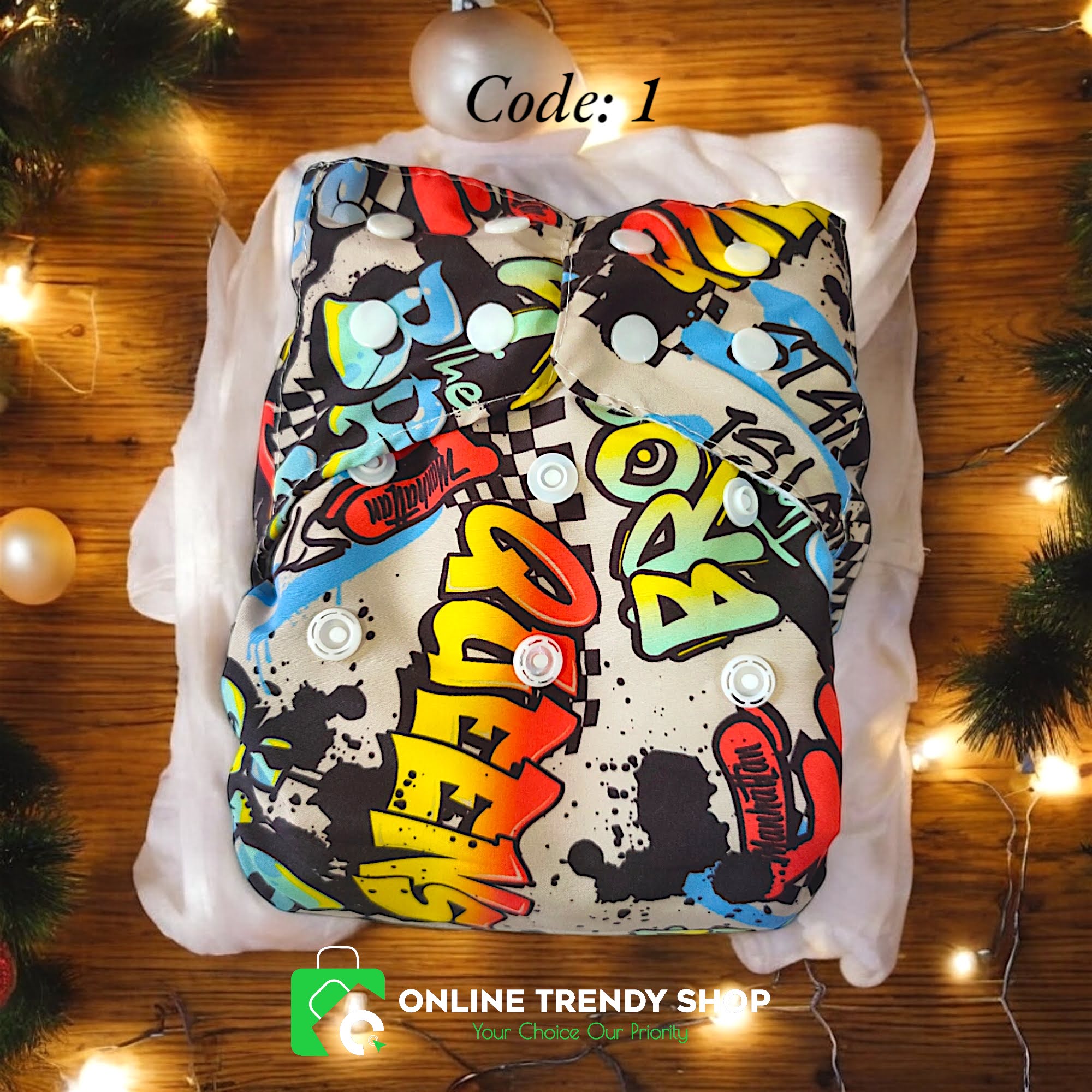 Photoroom-20260102_144924 ৩ পিছ প্রিমিয়াম ডাবল লিকেজ গার্ড ওয়াশেবল ডায়পার। - Image 1