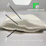 ৩ পিছ প্রিমিয়াম ডাবল লিকেজ গার্ড ওয়াশেবল ডায়পার। - Image 6